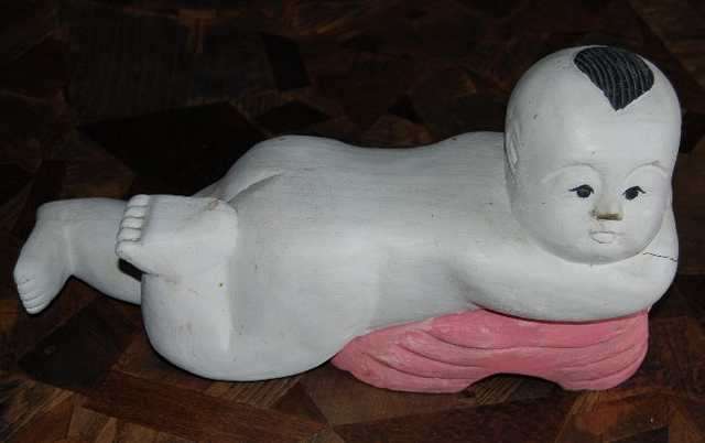 Skulptur aus Holz